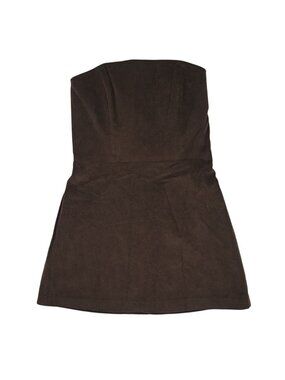 Lucille Eloise Corset Dress in Brown